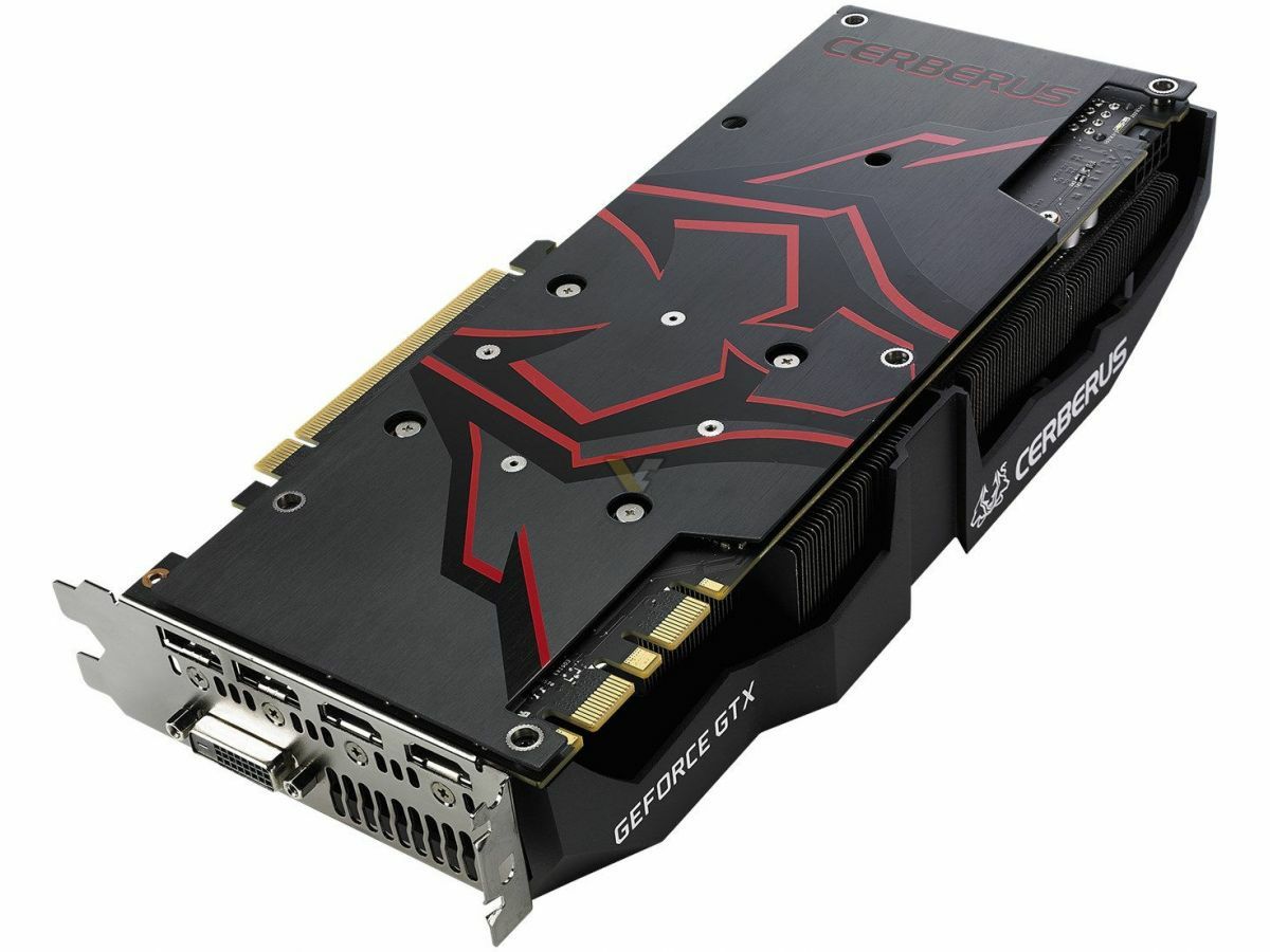 Видеокарта GTX1070ti 8gb Asus Cerberus