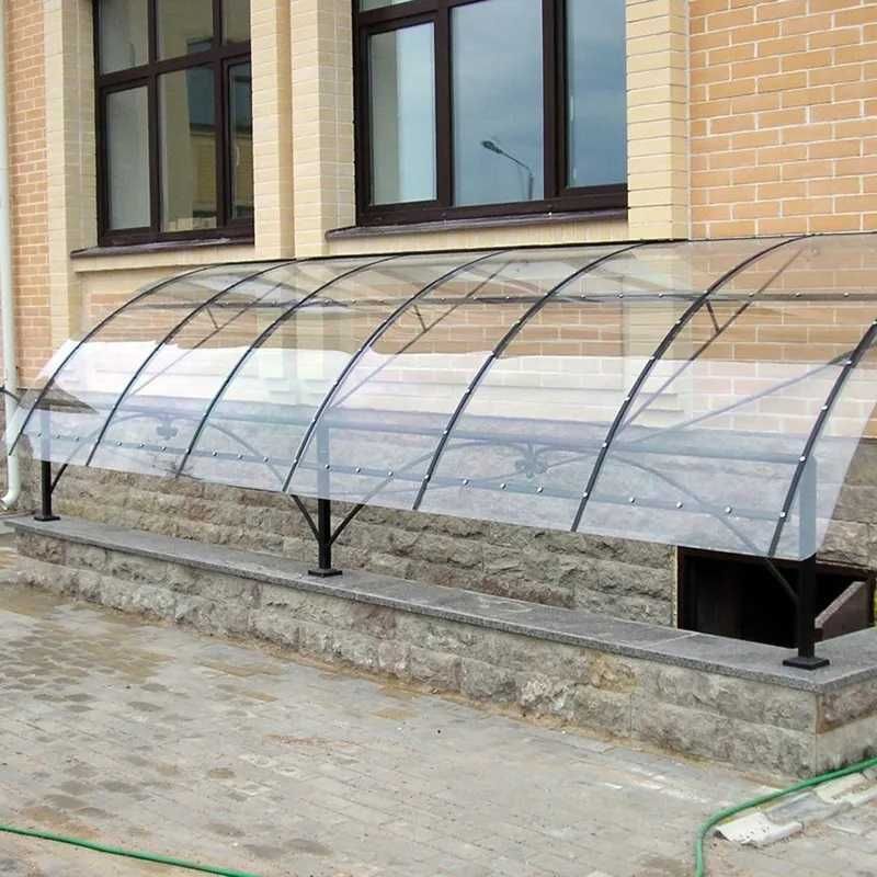 Поликарбонат монолитный прозрачный и цветной в ассортименте
