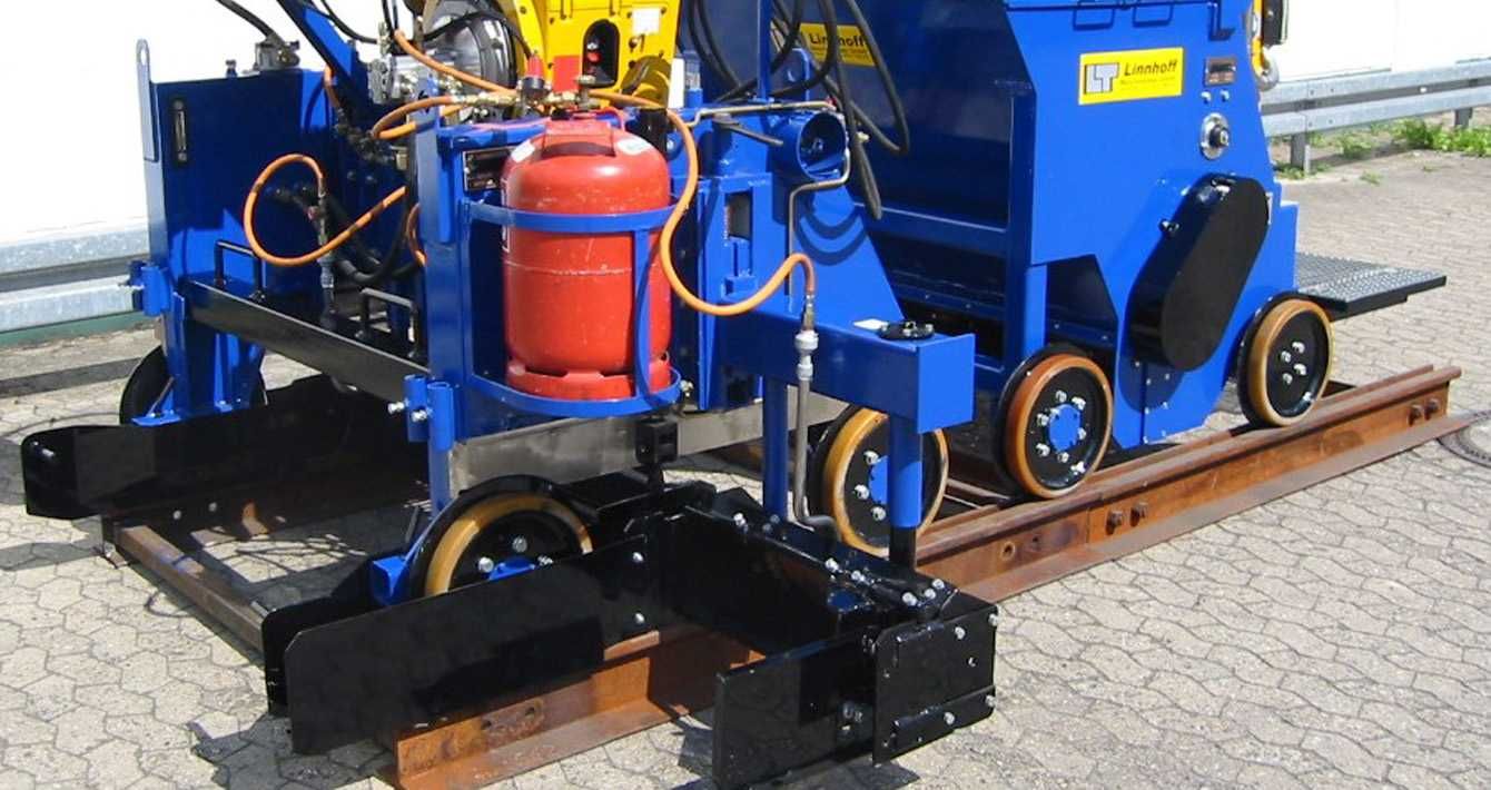 Укладчик литого асфальта Linnhoff Henne EB 25 G