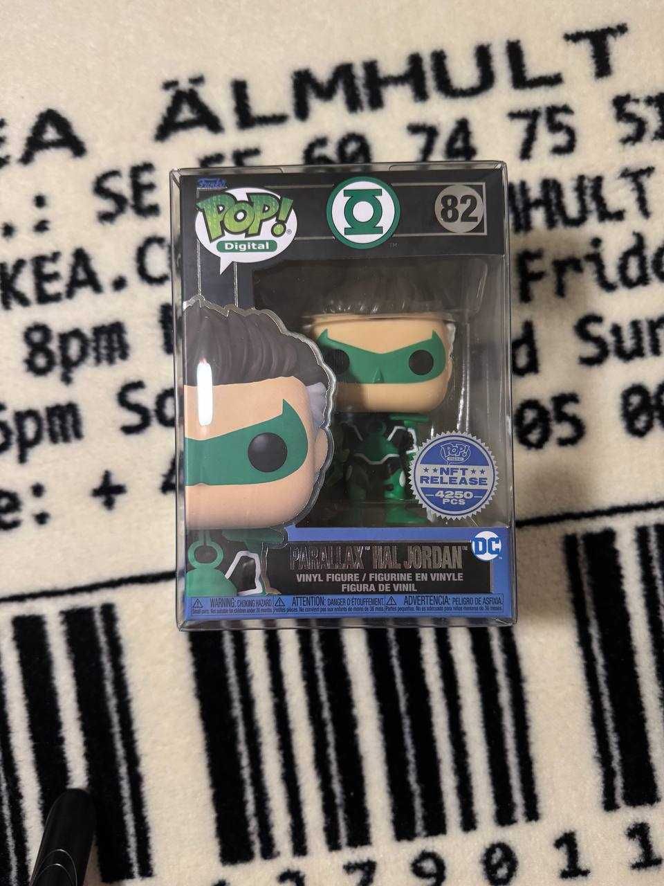 Фанко Поп НФТ Хэл Джордан #82 Digital Funko Pop! #82 Green Lantern
