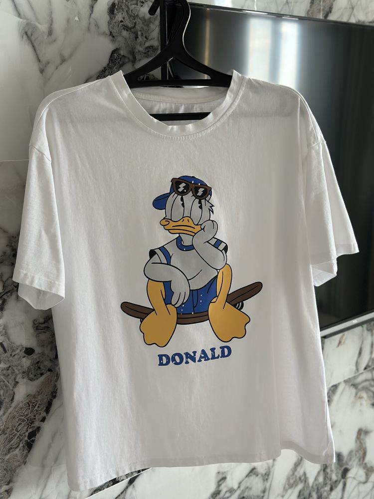 Белая футболка “Donald”