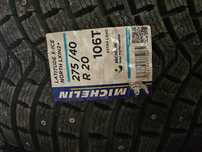 Продам резину Michelin зима шипы 275/40r20 новая 4 шт