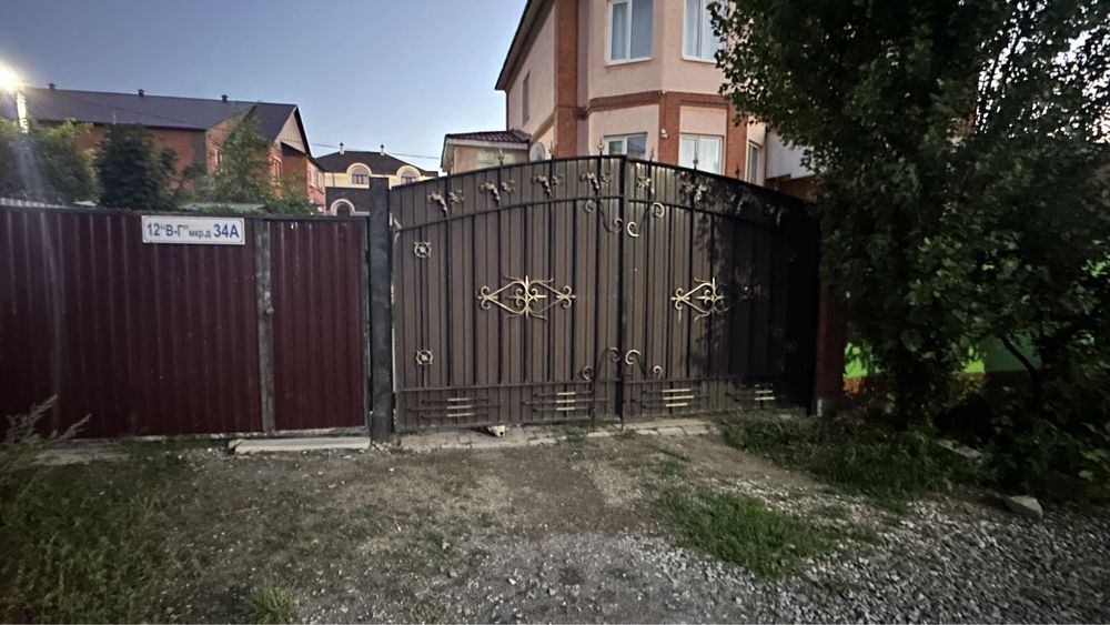 Ворота с калиткой