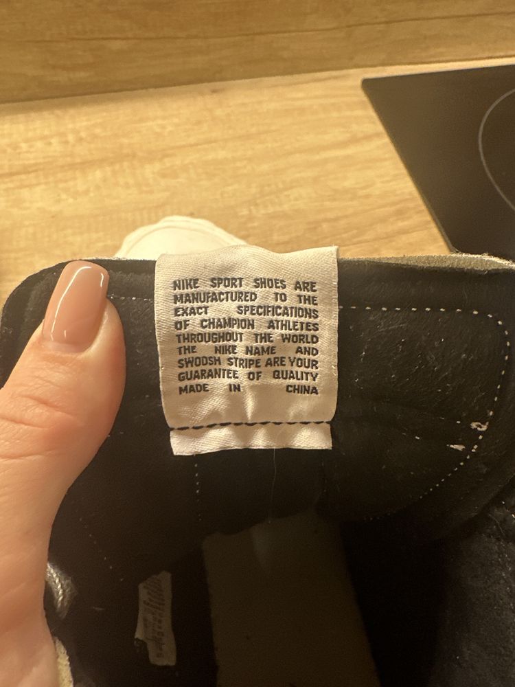 высокие кеды Nike Blazer Mid