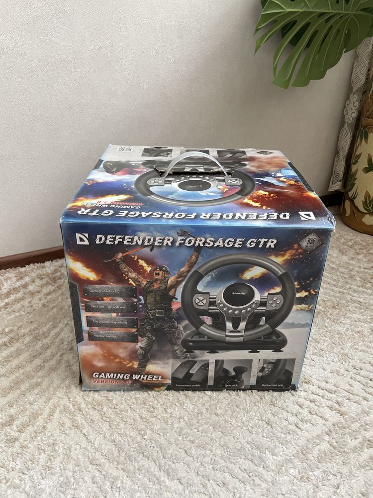 Игровой руль Defender