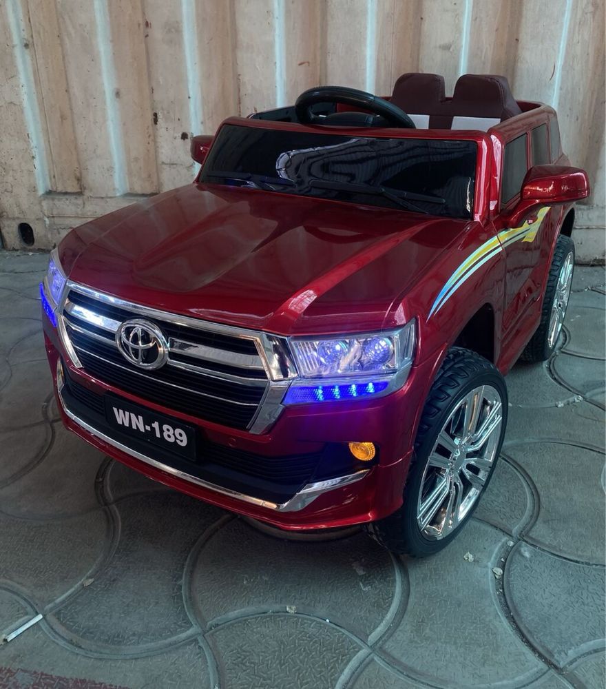 Детский электромобиль Toyota LC200 бесплатная доставка