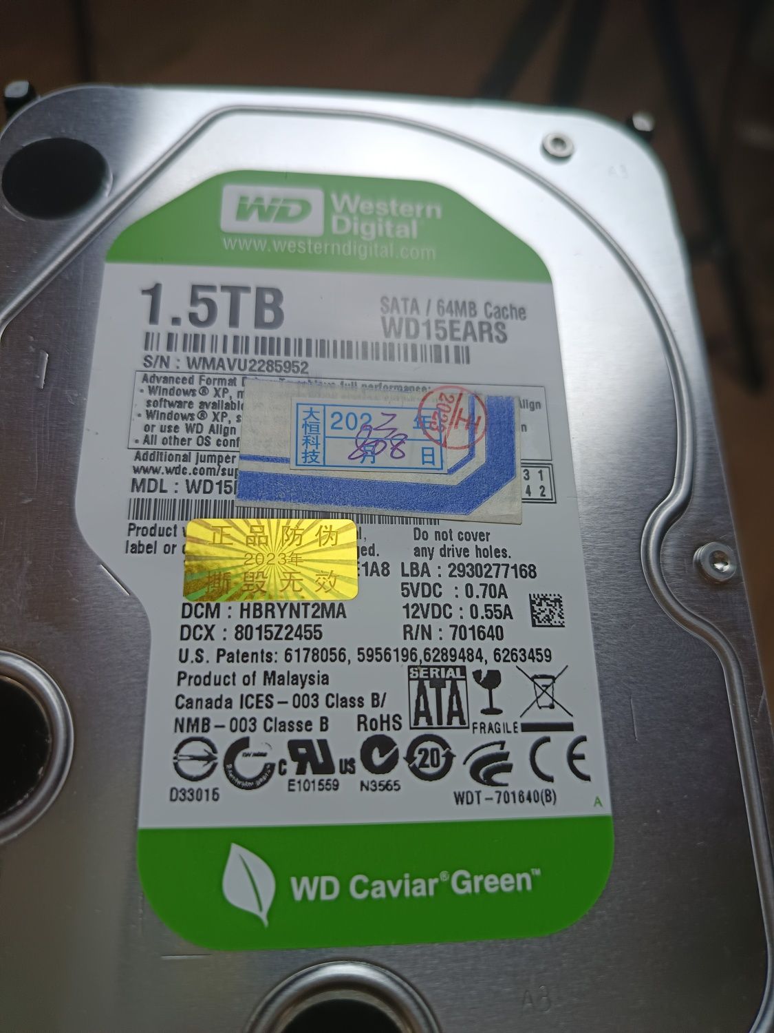 Жёсткий диск HDD 3'5" для видеонаблюдения