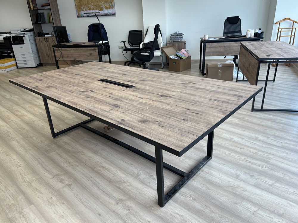 Мебель для офиса на заказ Loft Астана Шкафы Стеллажи Тумбы Столы