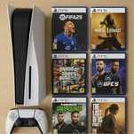 Playstation 5, 2 геймпада, 6 топовых игр, гарантия