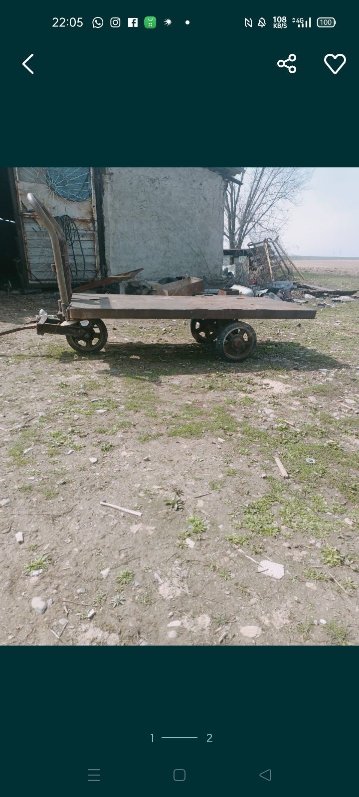 телешку груз до тонны