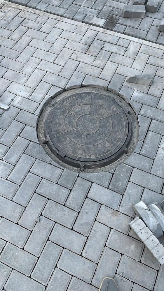 Брусчатка укладка и тротуарная плитка