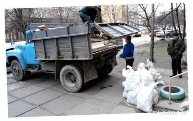 Вывоз строительного мусора, Услуги Ам Зил Газель, Вывоз мебели, Вывоз