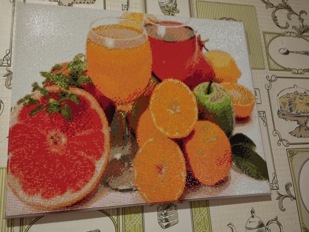 Продам картину (алмазная мозайка)