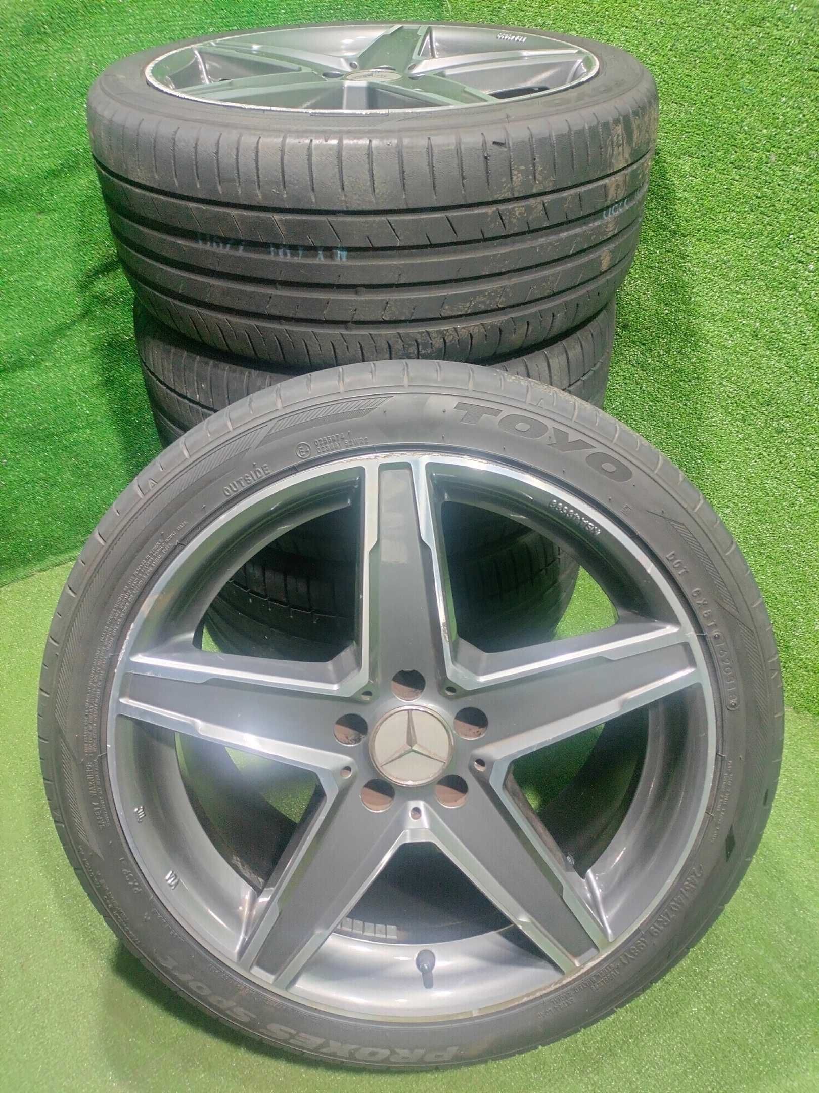 Продам Диск с Шинами разноширокие R19 MAK Stern Merсedes Benz