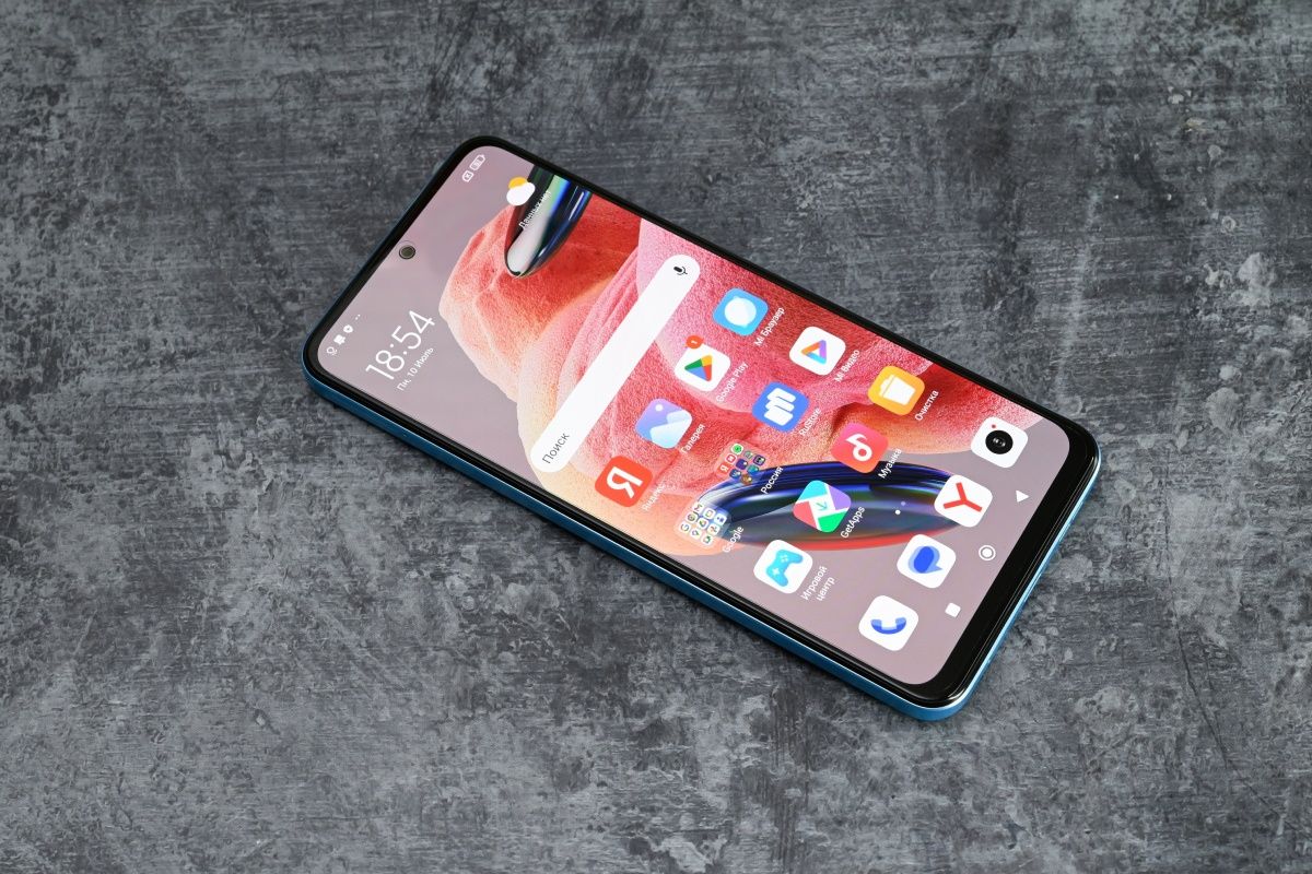 Смартфон Redmi Note 12 Память Ram 6  ROM 128gb