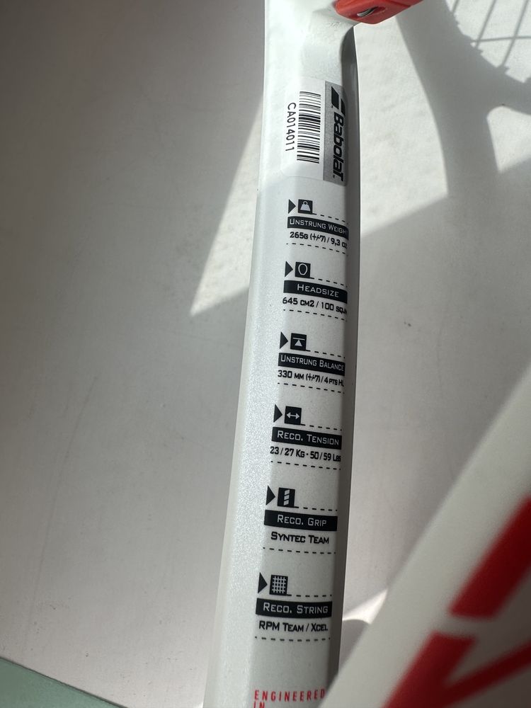 Теннисная ракетка Babolat Pure Strike