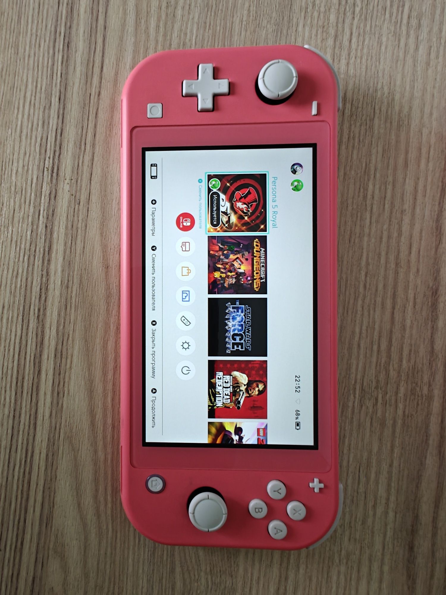 Nintendo switch lite прошитый