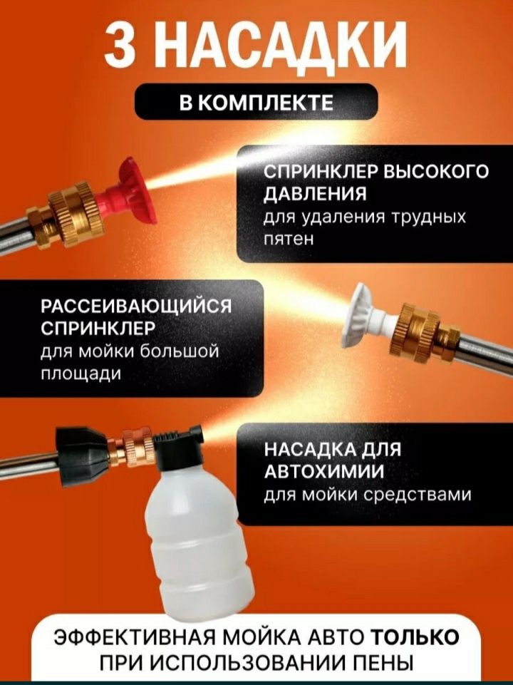 Мойка  аккумуляторная высокого давления.