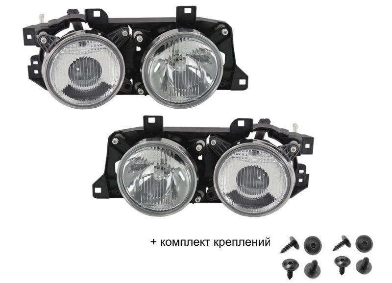 Ласточка БМВ E34 (решетка, фара, бампер, крыло и др)