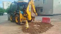 Услуги экскаватора погрузчика JCB 4CX (3 в 1)