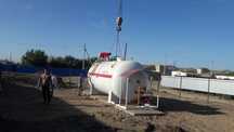 Газгольдер 25 кубовый моноблок. Мобильные Агзс.