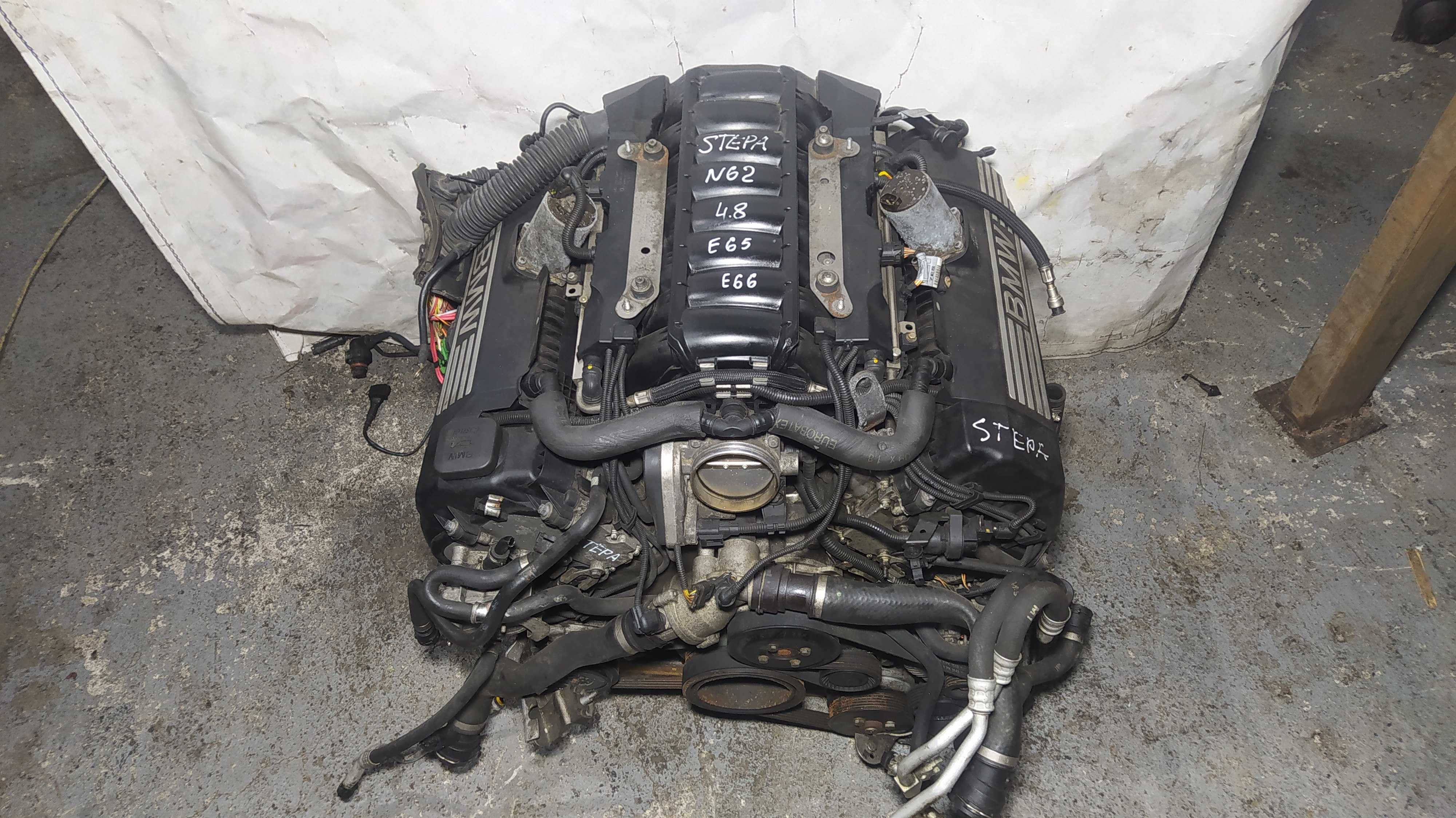 Двигатель N62 4.8 N62B48 BMW 7 series E65 E66