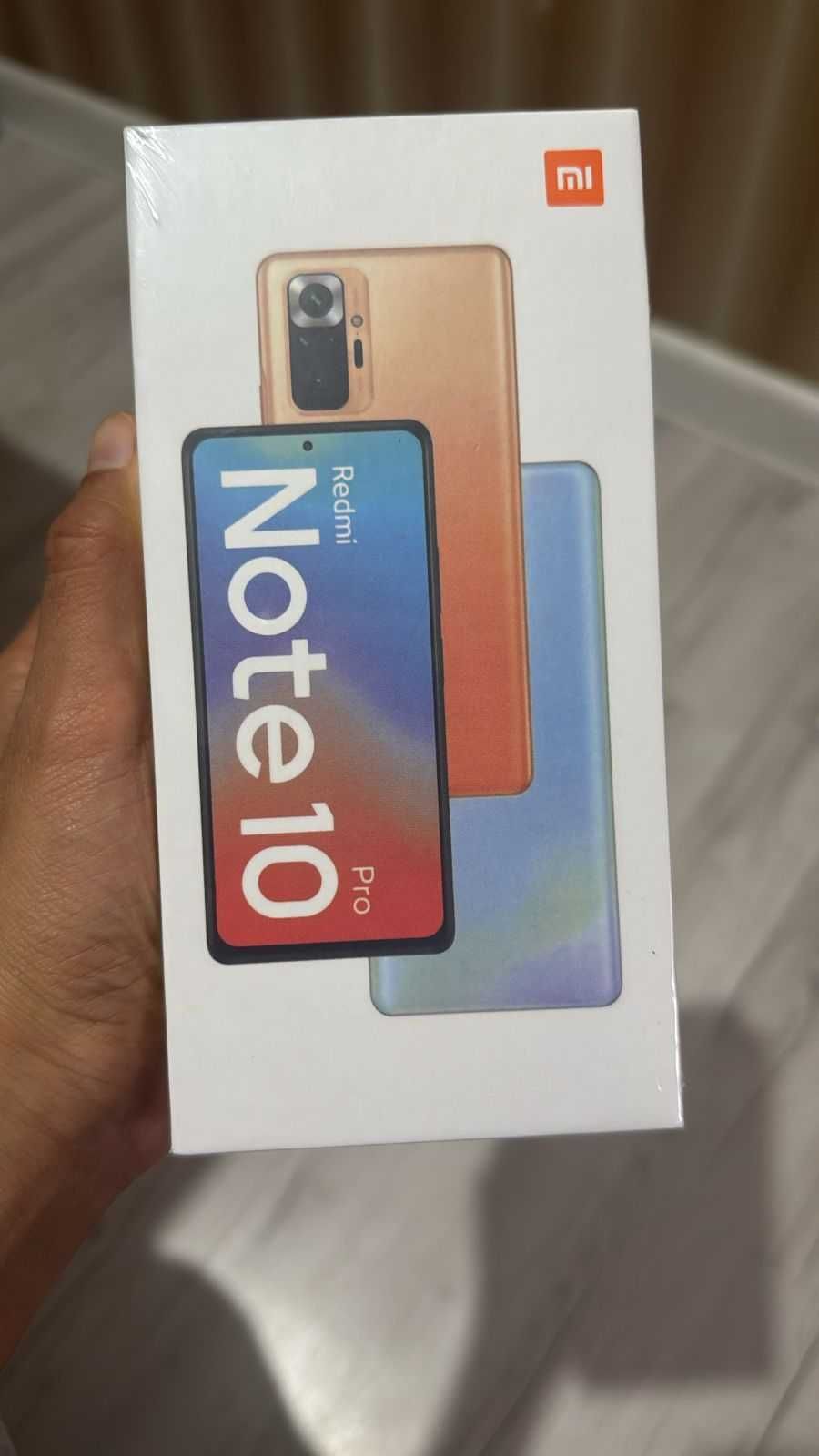 Redmi Note 10 Pro 6 128 НОВЫЙ запечатанный  черный