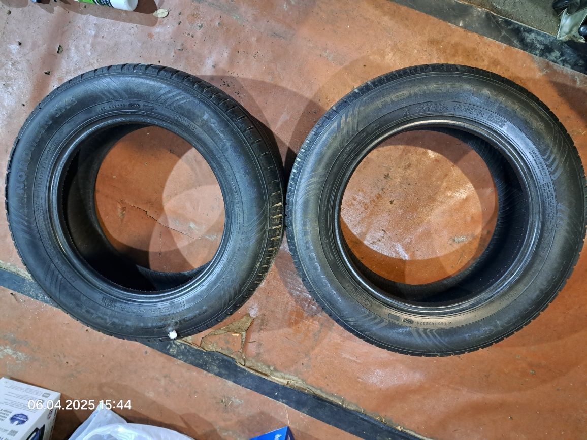 Одна шина Nokian sx3 R15 195 x 65