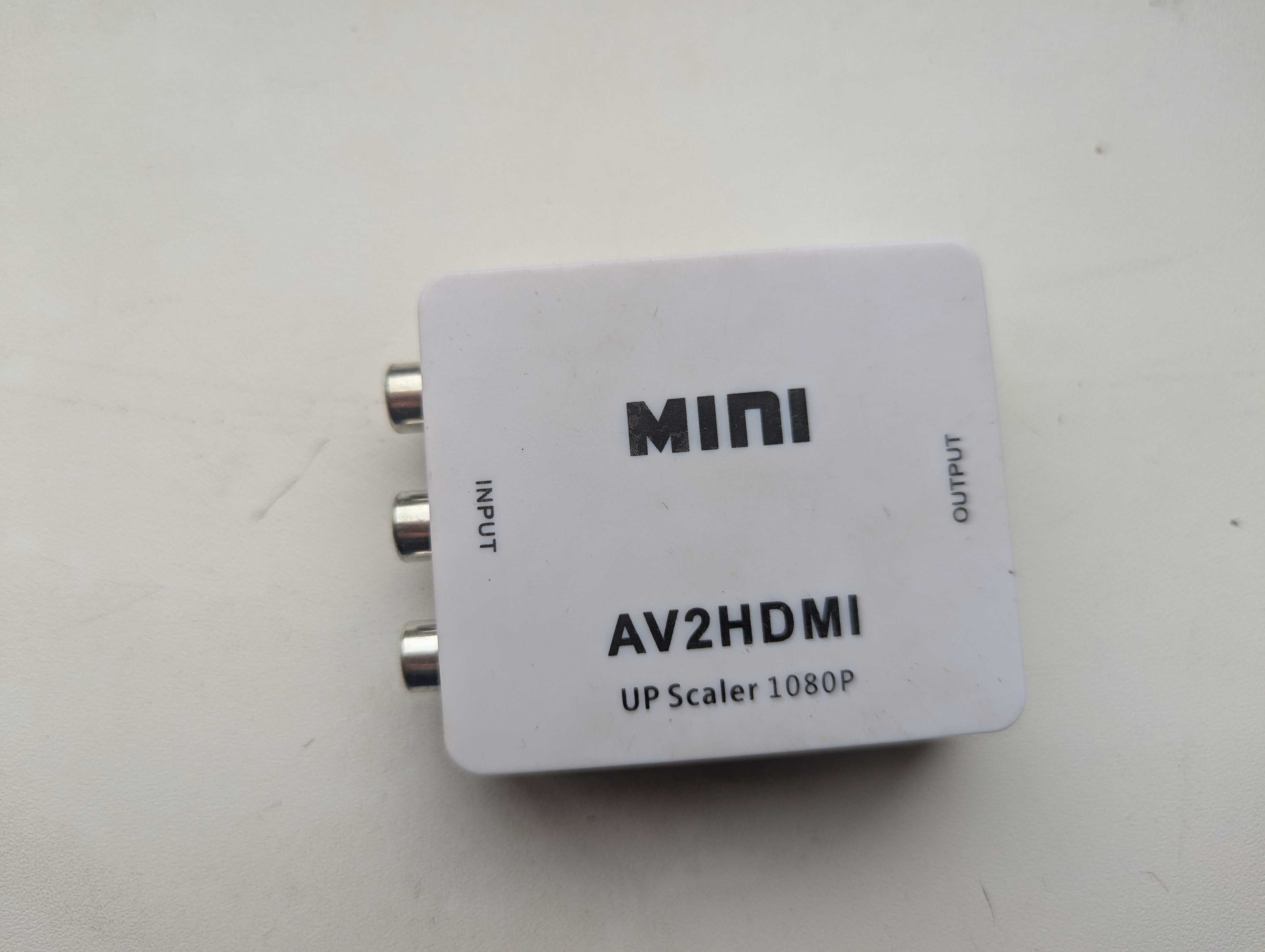 Конвертер AV на HDMI (апскейлер)