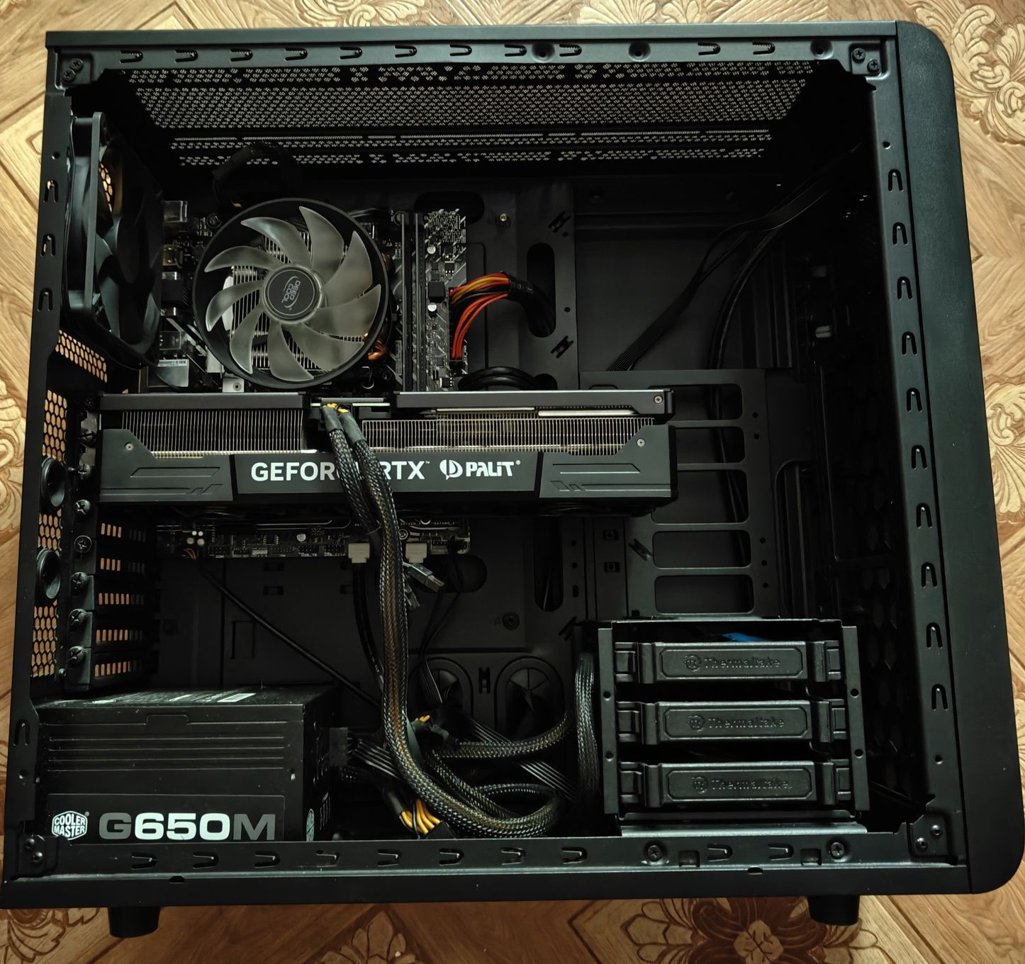 RTX 4070+i3 12100f игровой системник