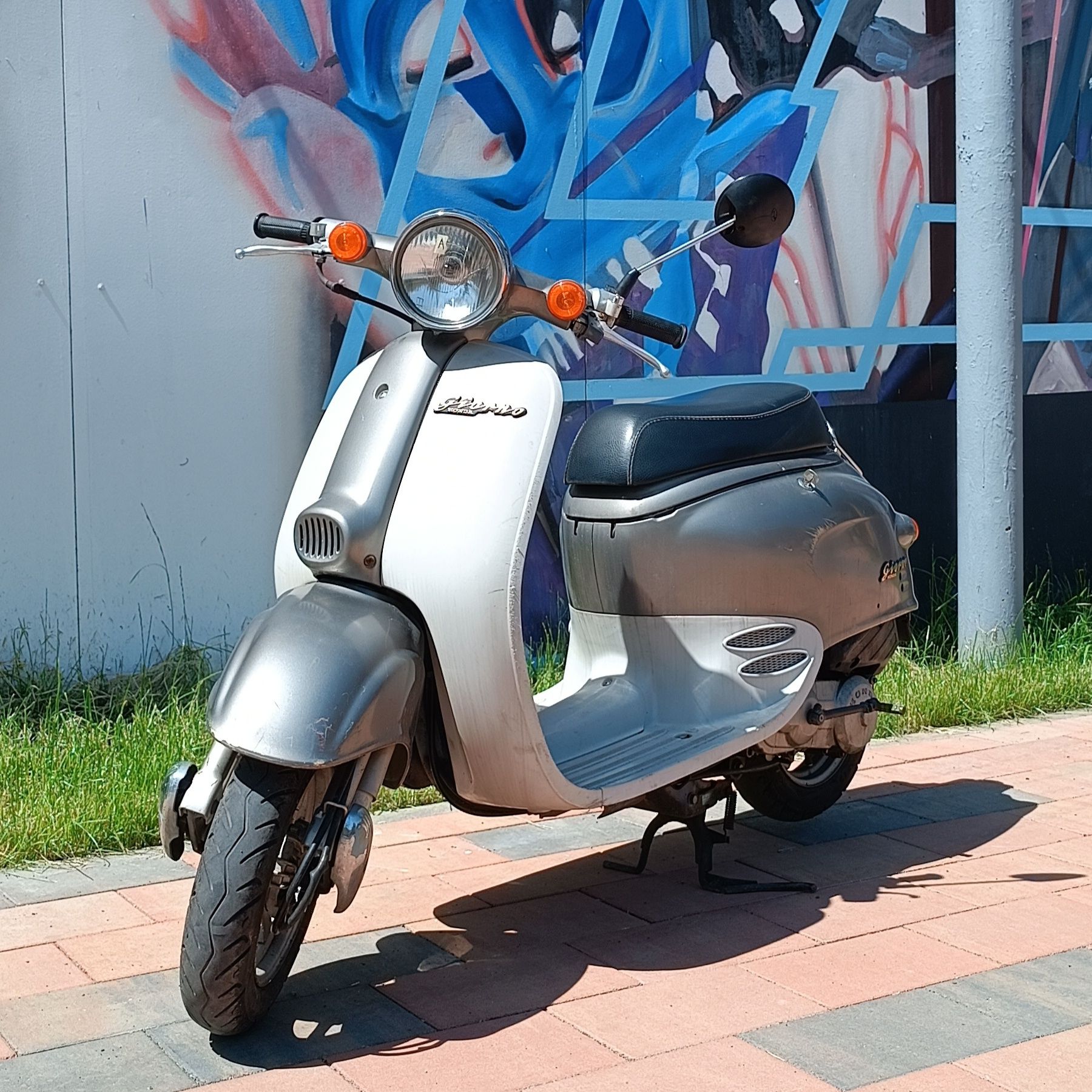 Honda Giorno свежепригнанный ретро скутер мопед 50 кубов
