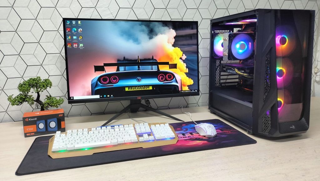 Core i5-9400F, GTX 1660 Super, 16 GB RAM, SSD + HDD Компьютер