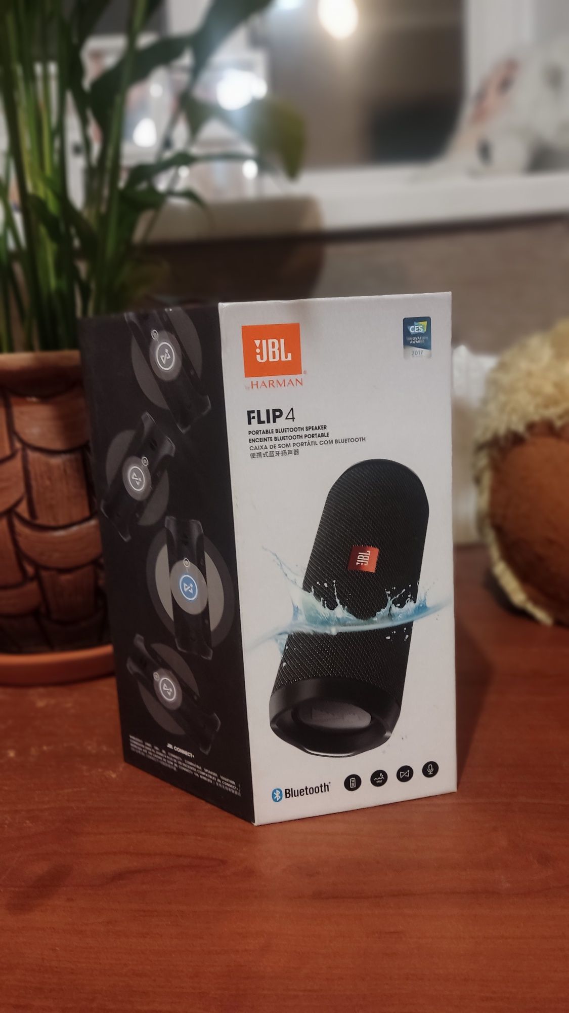 Оригинал. Фирменная портативная колонка JBL Flip 4.