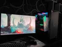 Игровой компьютер с монитором 4060 Ti + Ryzen 7 5800x