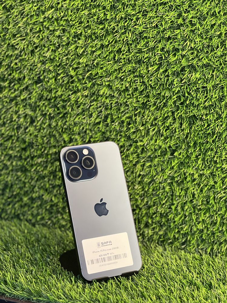 Iphone 15 pro max 256GB blue titanium