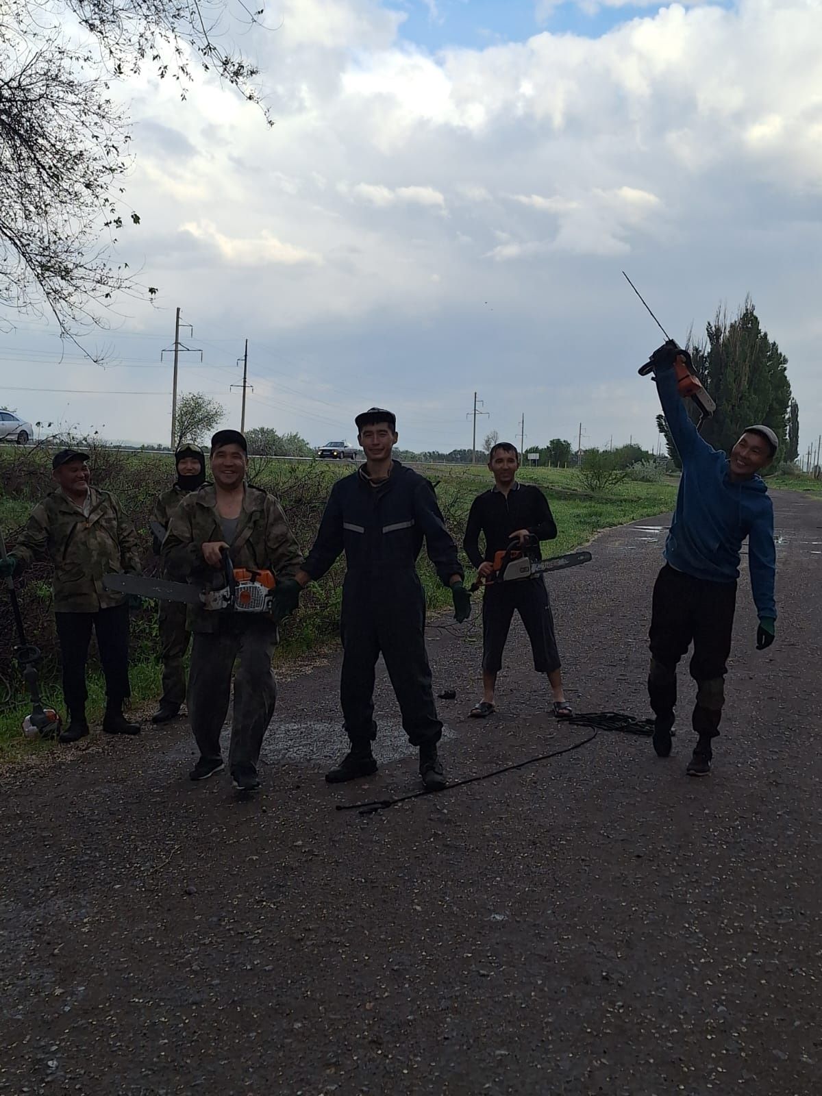 Спил деревьев, вывоз, выкарчёвка,,экстренный выезд