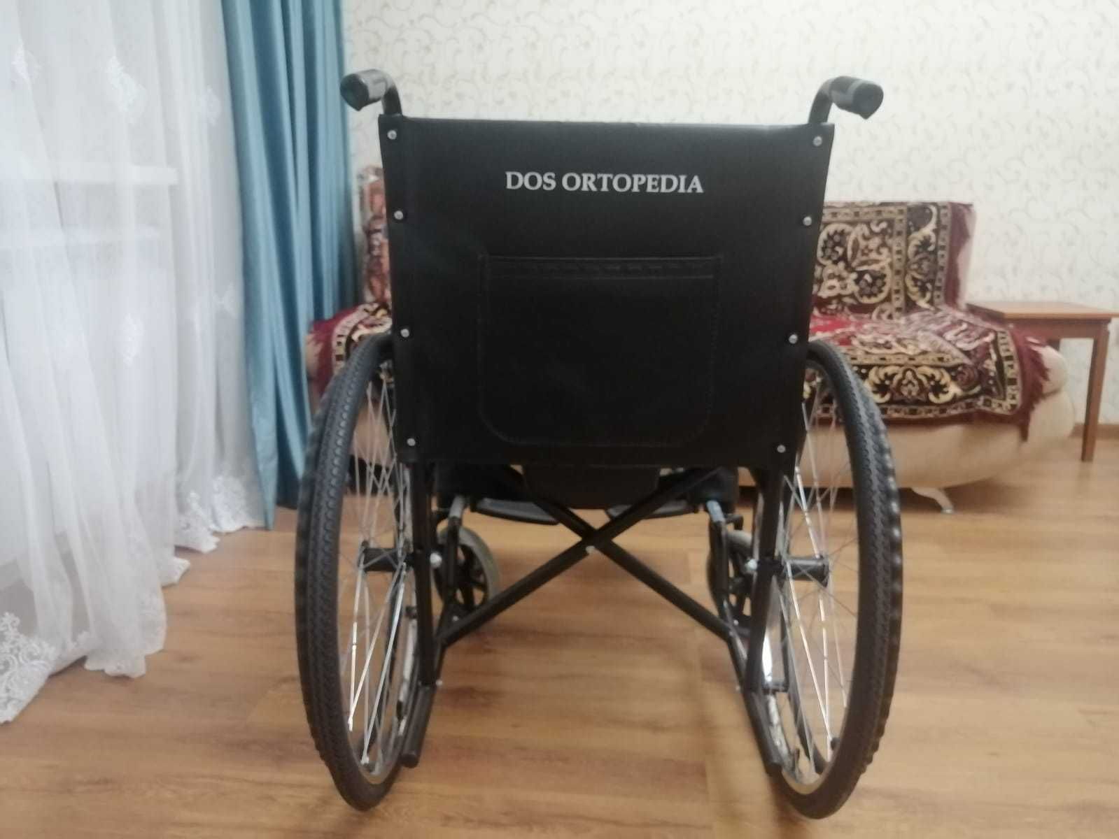 Инвалидная кресло-коляска новая с санитарным оснащением DOS ORTOPEDIA
