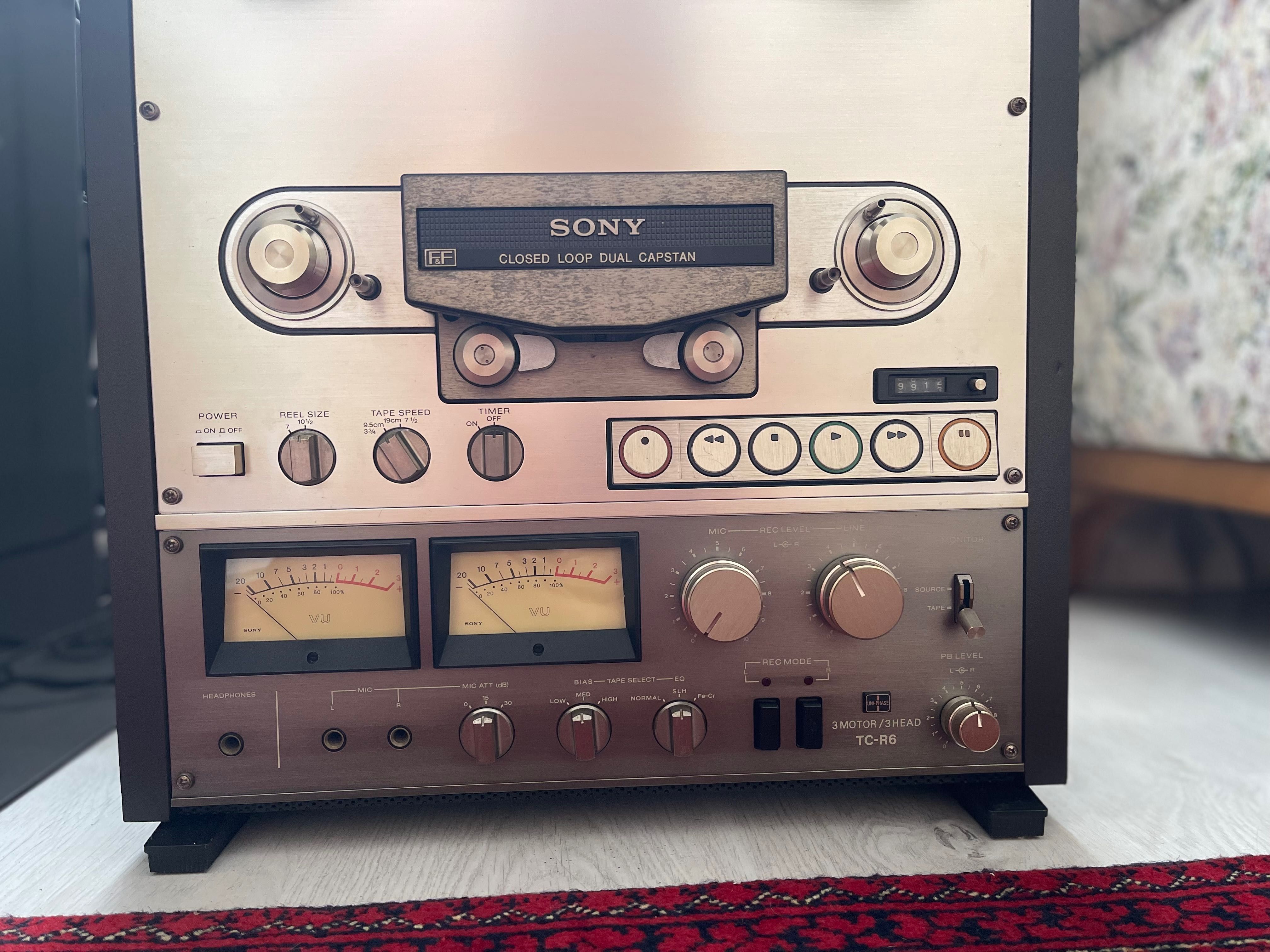 Магнитофон катушечный Sony tc r6