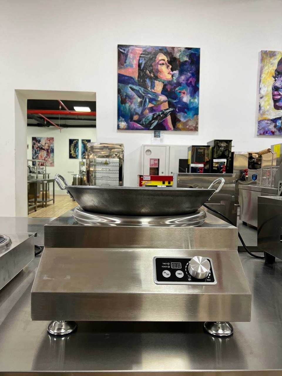 ВОК плита WOK электрическая, газовая, индукционная для кафе, ресторана