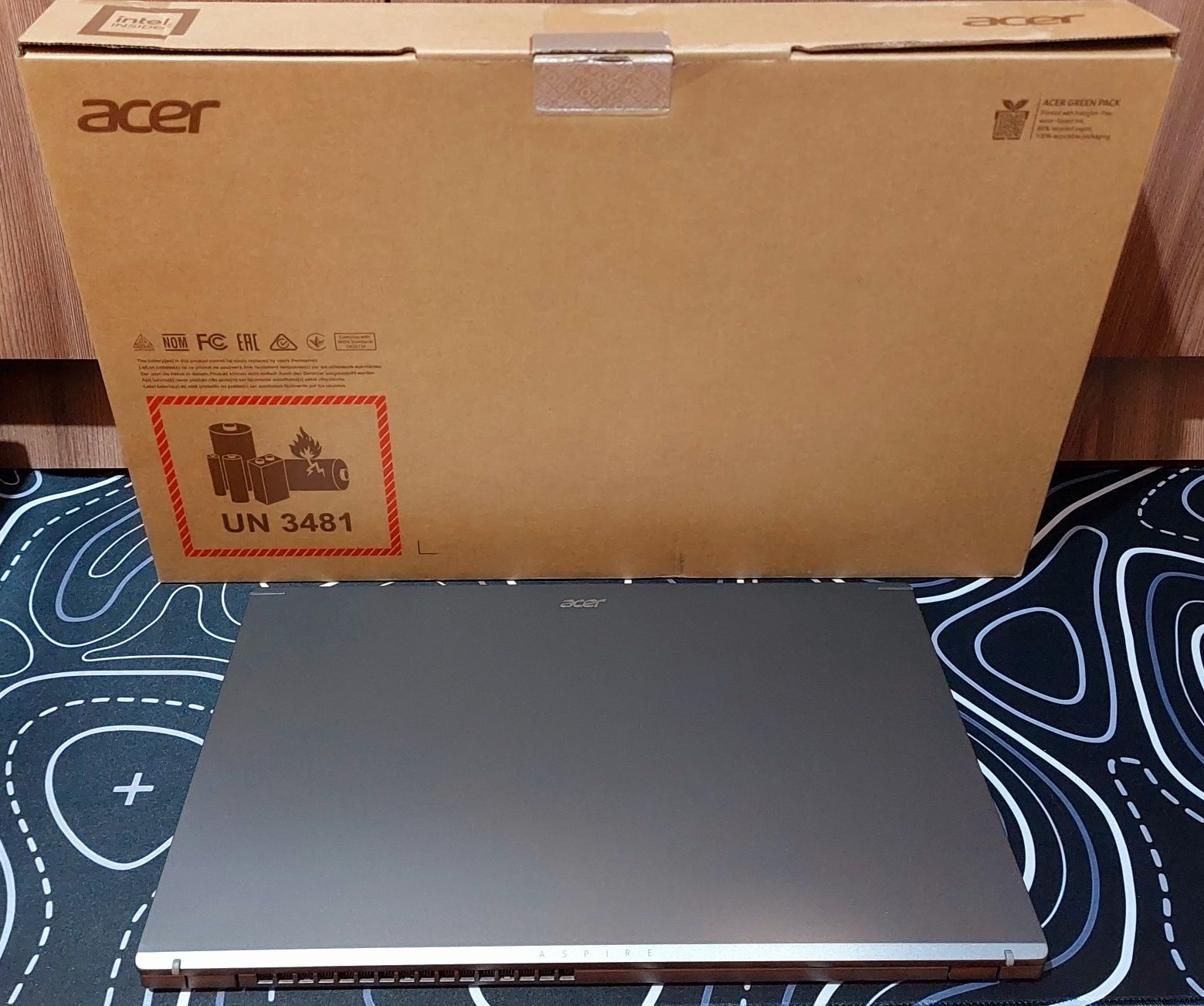 Aser Aspire 5 cor I 5 OLED RTX, ssd512,ozu16, 10 ядро ИГРАВОЙ!