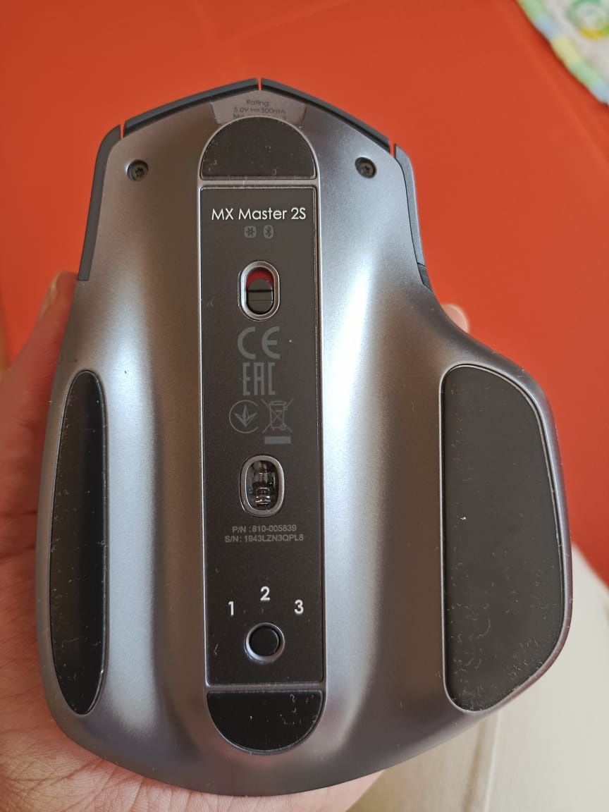 Новая Мышь Logitech MX Master 2S графитовый оптическая