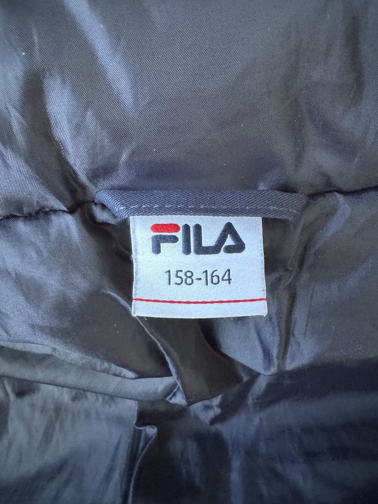 зимняя утепленная куртка Fila