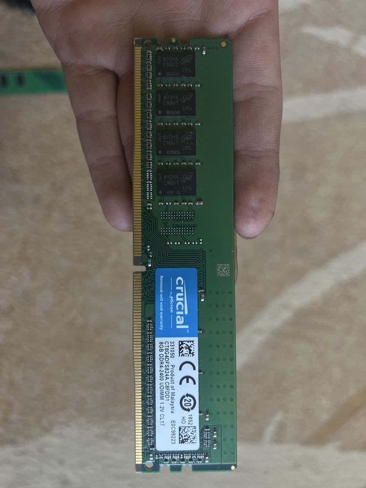 Озу ddr4 по 8 гигов