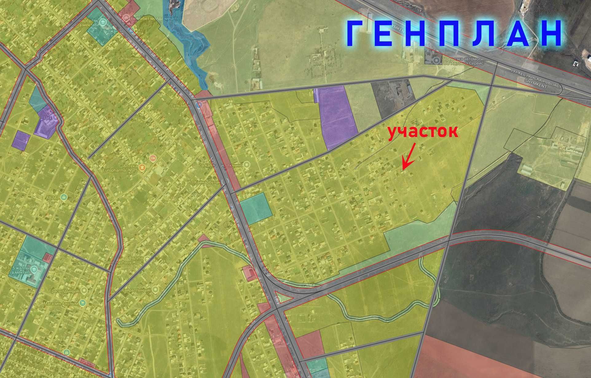 мкр Қайнарбұлақ, Мырза көшесі, участок №351 - 8 соток