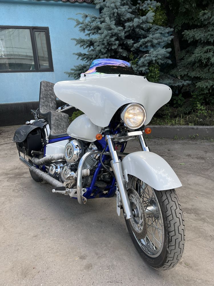 Крутой Японский Мотоцикл Yamaha XVS400 Drag Star.В Шикарном Состоянии!