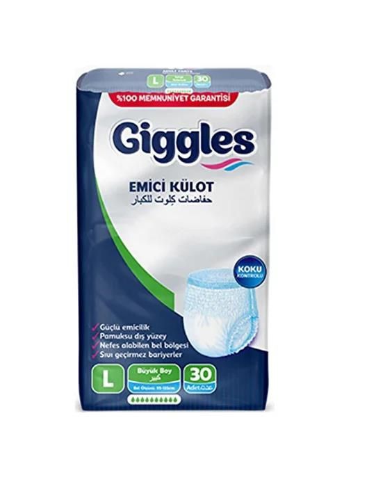 Трусы подгузники для взрослых Giggles размер L, 30 шт