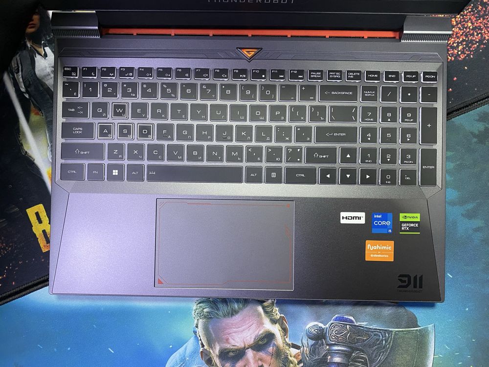 !!!МОЩНЫЙ!!! THUNDEROBOT 911X Wild Hunter G2L Core i5-12450H! RTX 4050