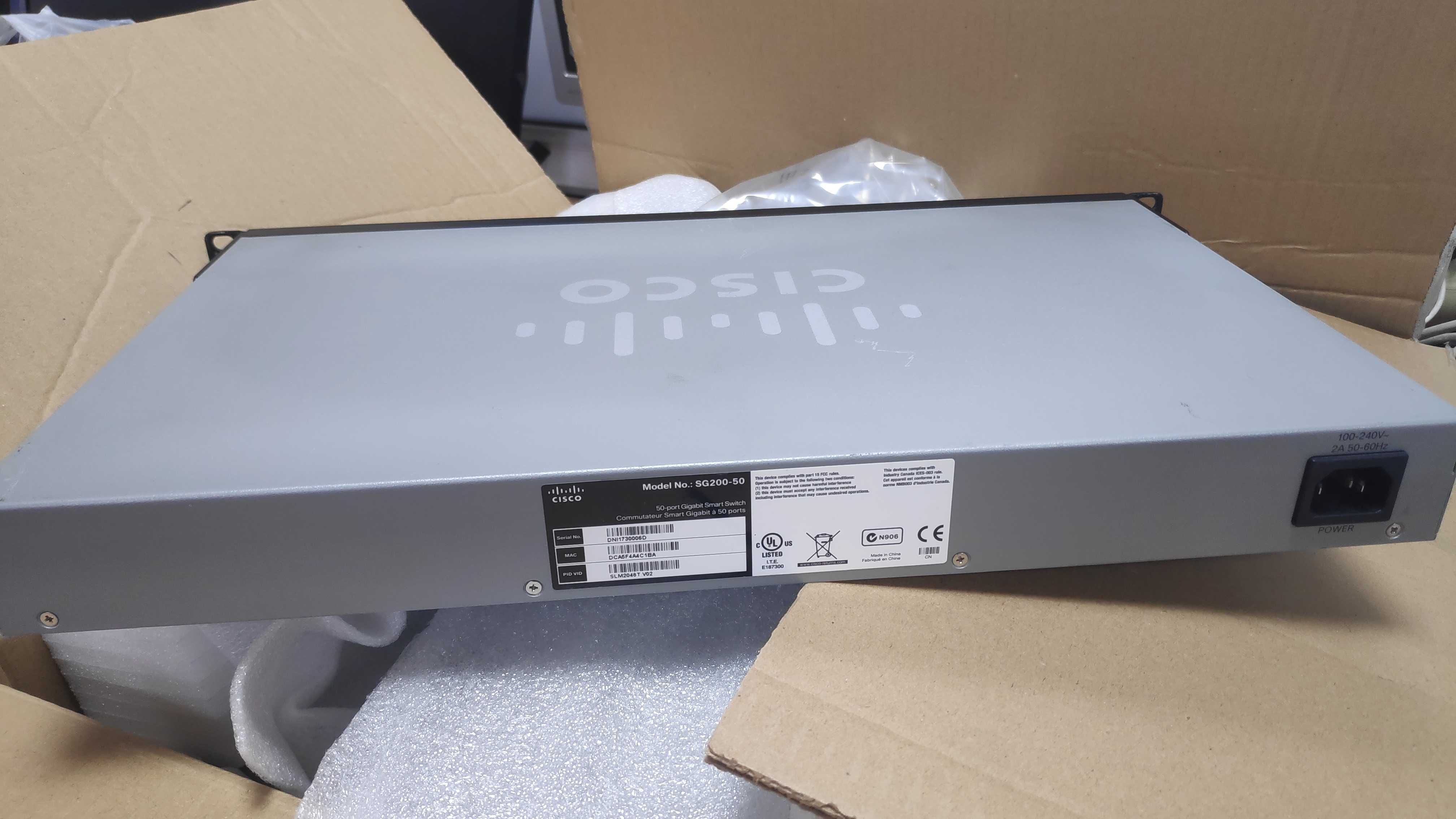 Cisco SB SG200-50 (SLM2048T-EU)  Б/у