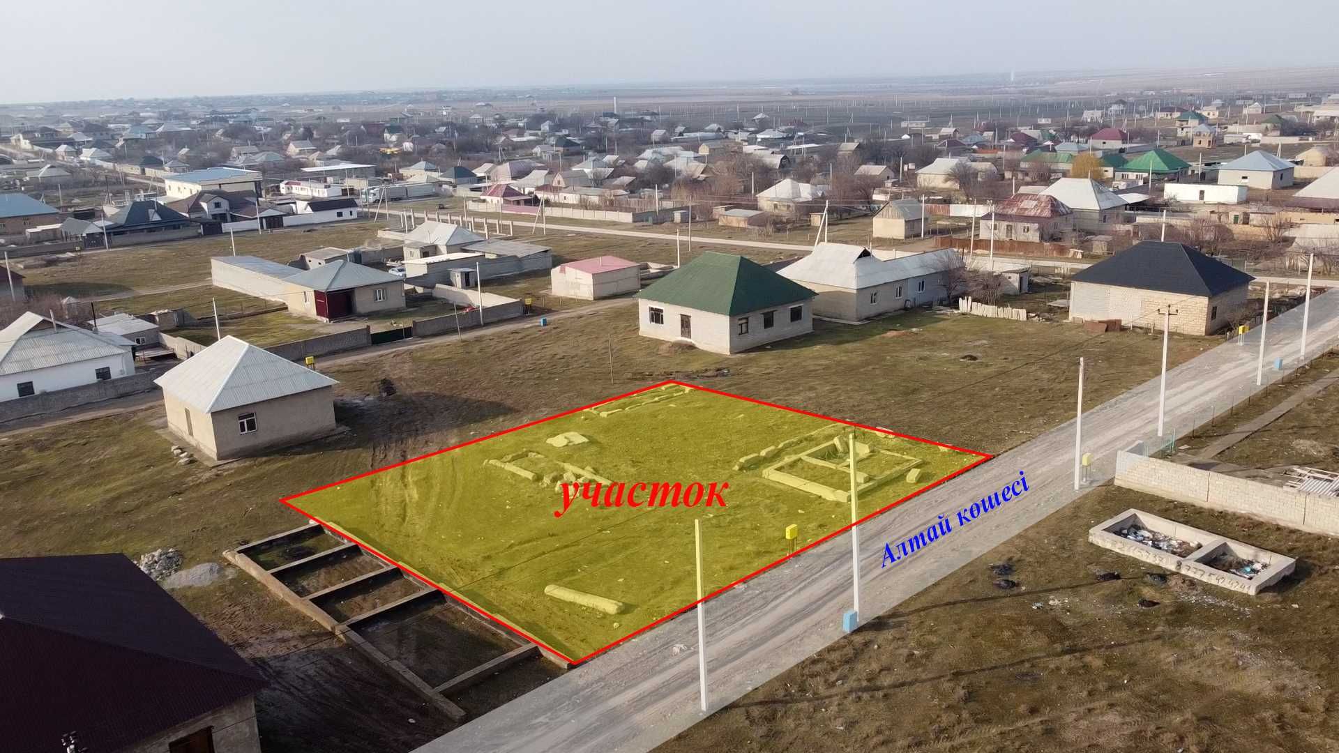 Шубарсу елді мекені, Массив Шымкентстрой, участок №1735 - 9,6 соток
