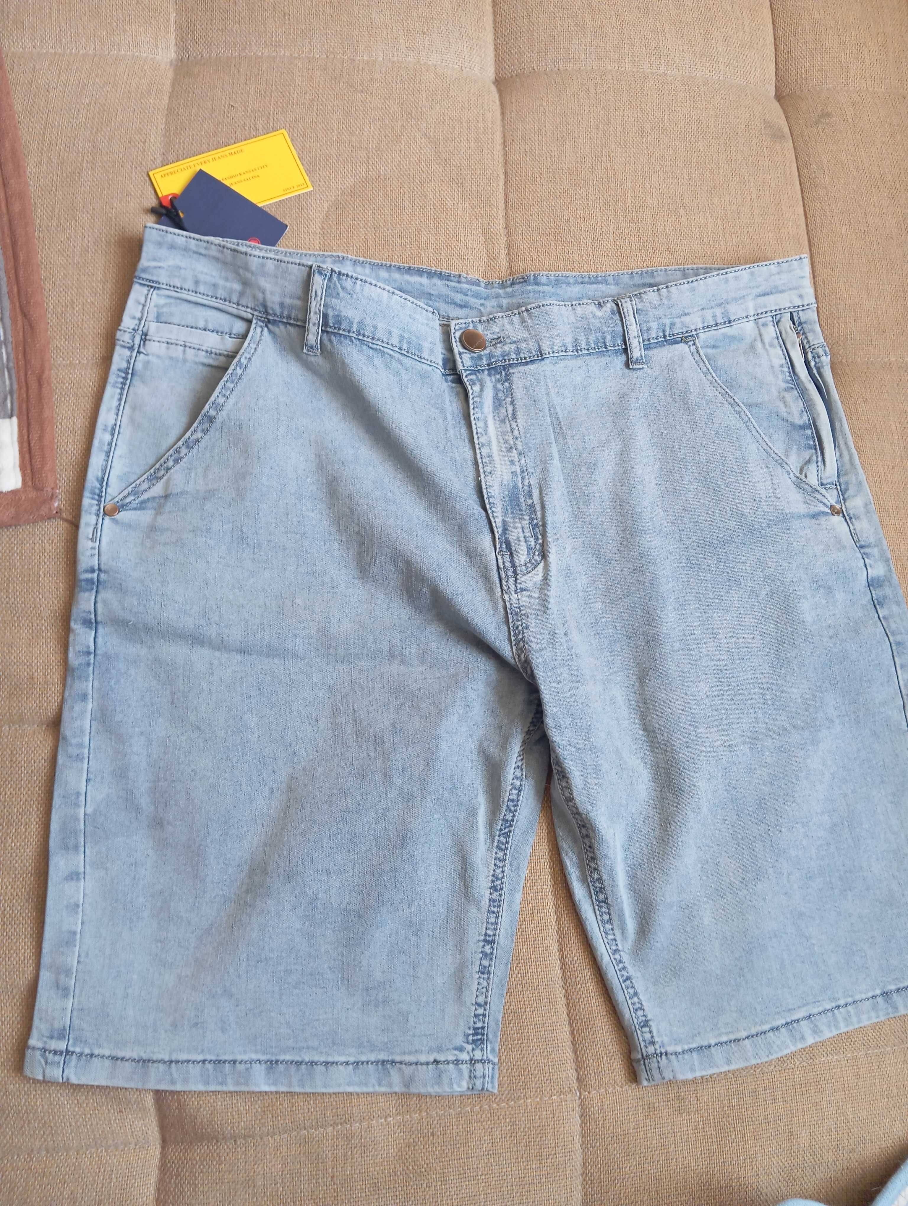 Шорты джинсовые, Футболка без рукавов Rocawear,джинсы белые Wrangler